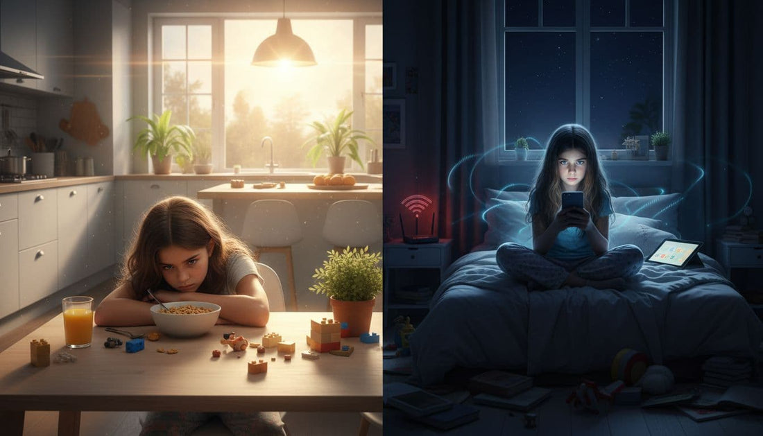 Sleep Problems in Kids Linked to Wireless Radiation and Screens (and How to Fix Bedtime Without a War)