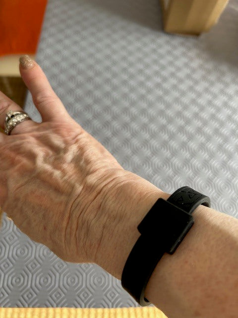 “My son was working with horses and suffered a few broken bones. He found that his band helped him with balance etc. He did quite a bit of research before he invested in his first one. I suffer from an under-active thyroid that affects my energy levels, and I thought it worth trying the band [AV Edge Legend] to see if it improved any of the symptoms. I do find that it helps a bit with balance and my level of fatigue.” - Judith - Health and Well-being